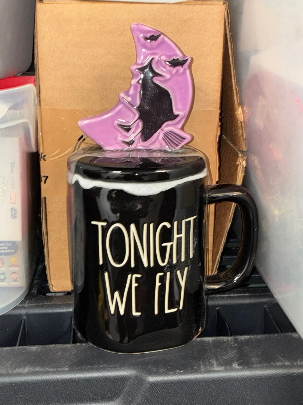 Rae Dunn Witchy mug & topper
